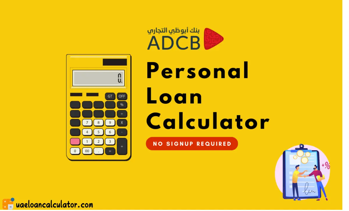 ADCB Personal Loan Calculator